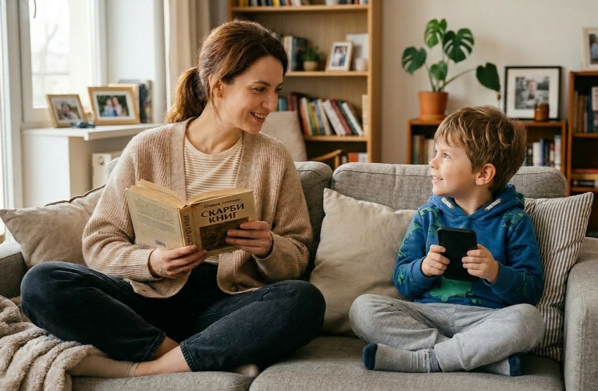 A smartphone instead of a book is not scary if it's BuBuTales