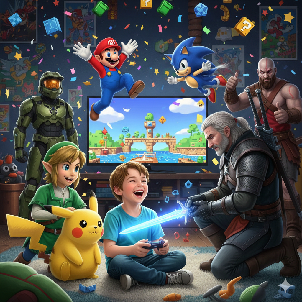 How games help children become the heroes of their own fairy tales