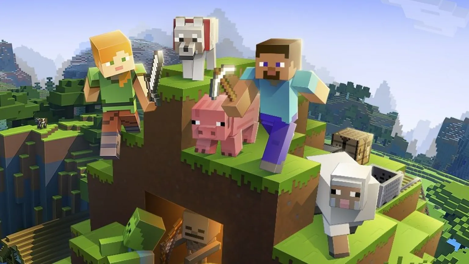 Çocuklar İçin Minecraft: Kendi Seslendirme Seçeneğiyle Çevrimiçi Okuyun ve Dinleyin