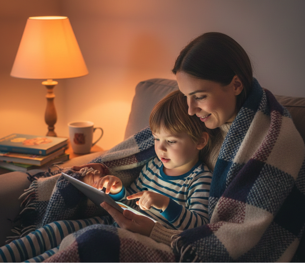 Reading in a Cuddle: How Modern Heroes Strengthen the Bond Between Mother and Child