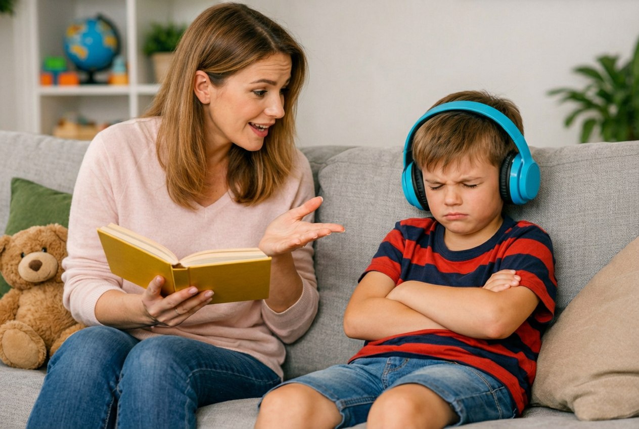 Was tun, wenn ein Kind nicht zuhören will?
